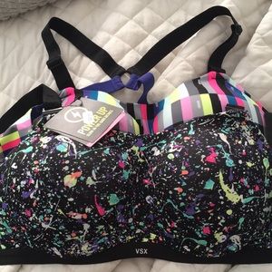 2 VS padded sports bras 34C
